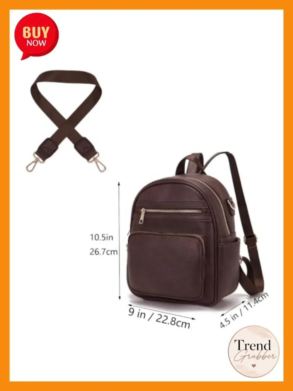 Small Backpack Purse for Women Mini Backpack with Adjustable Strap Faux Leather